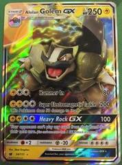 Alolan Golem GX - 34/111 - Ultra Rare